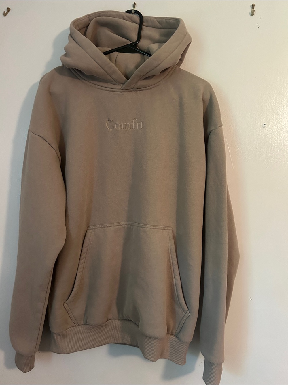 Comfrit Tan Pullover Hoodie